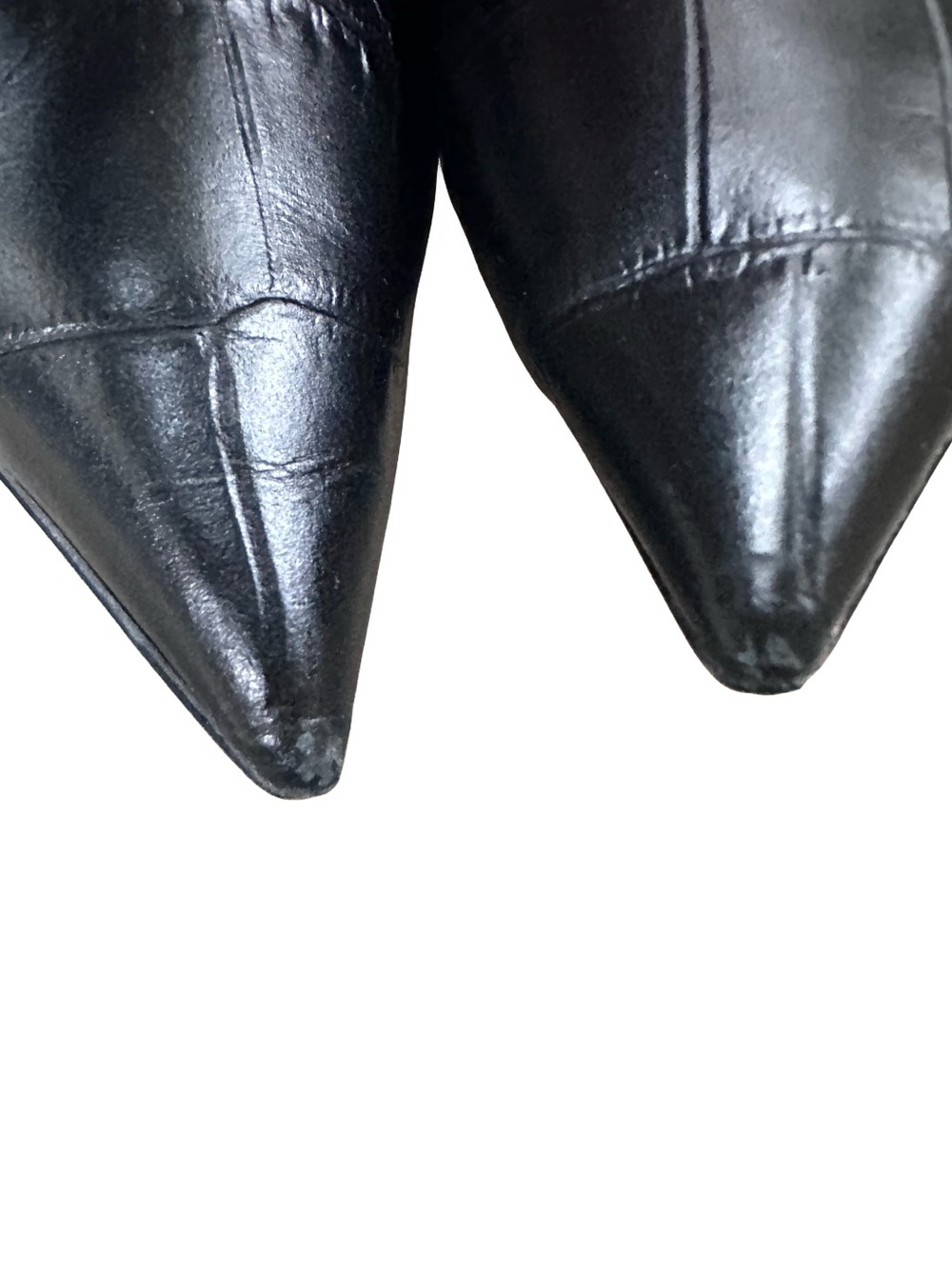 Favorite Daughter Black Croc Leather
Pointed Toe Kitten Heel Pump Size 9.5 - Picture 6 of 6